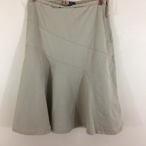 GAP A-Line Skirt in Iconic Khaki